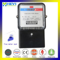 DDS450 single phase glass cover energy meter with meter seal